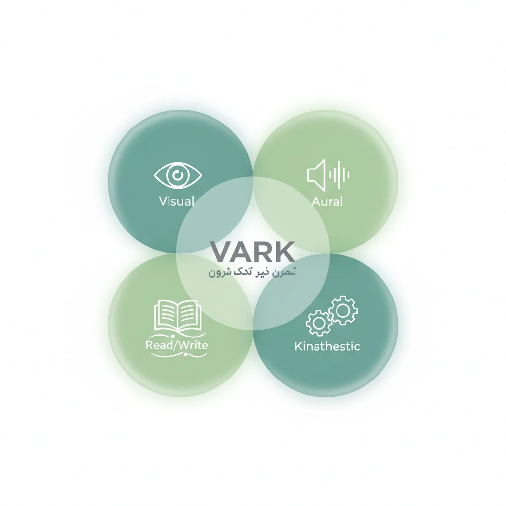 تحلیل سبک یادگیری VARK + تست کامل 2 تحلیل سبک یادگیری VARK